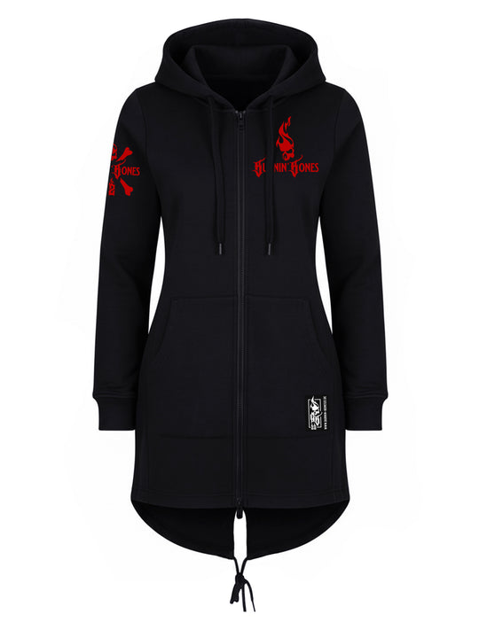 Hoodie-Jacke Long Women Big Original B/R